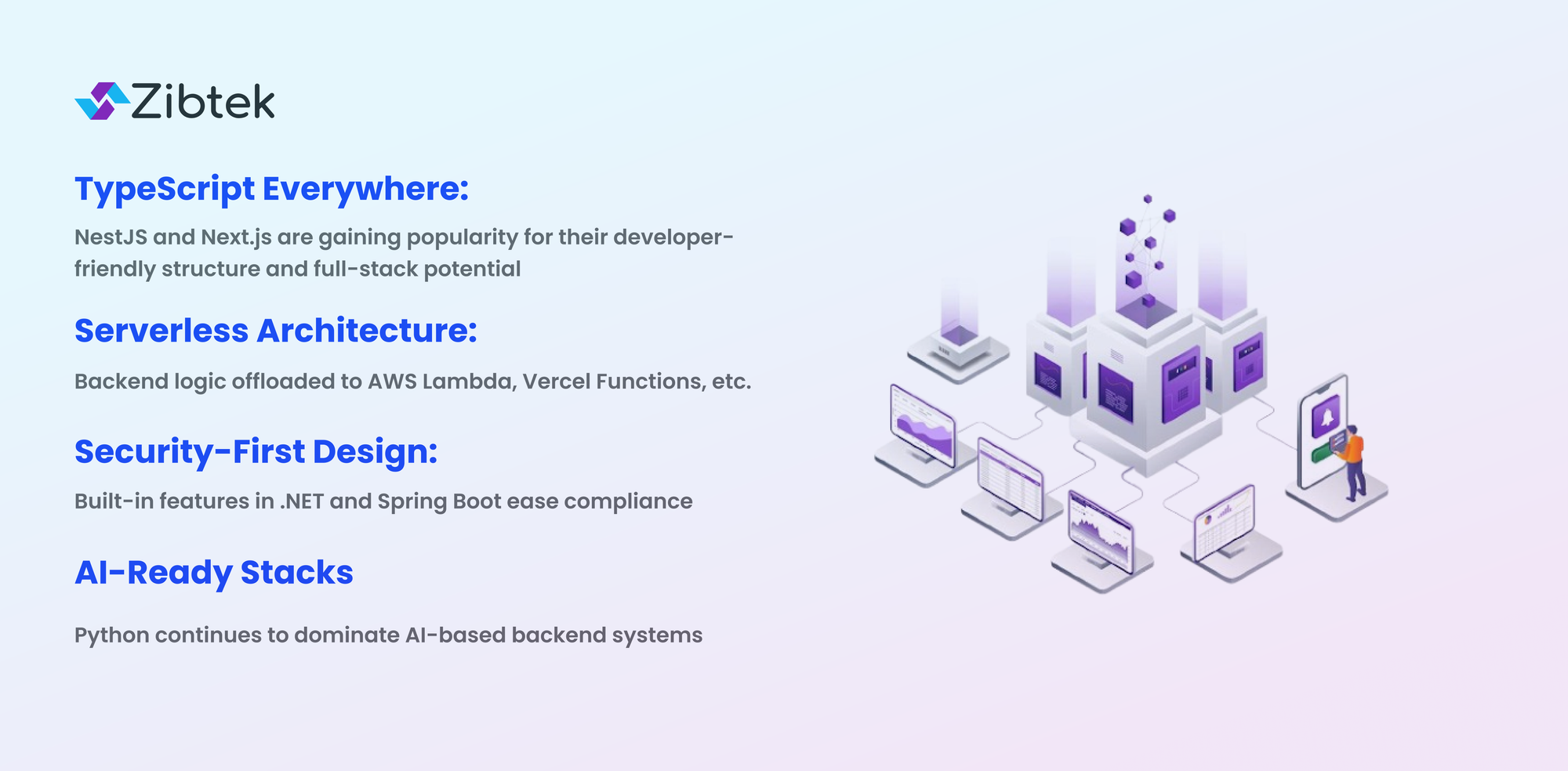 Best Backend Languages and Frameworks for Web Projects in 2025