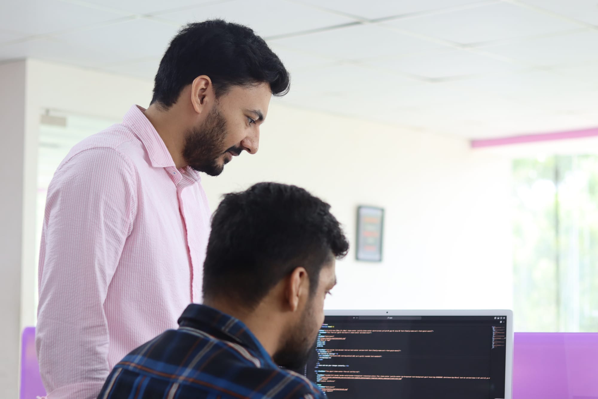 Zibtek Tech Team working on project.